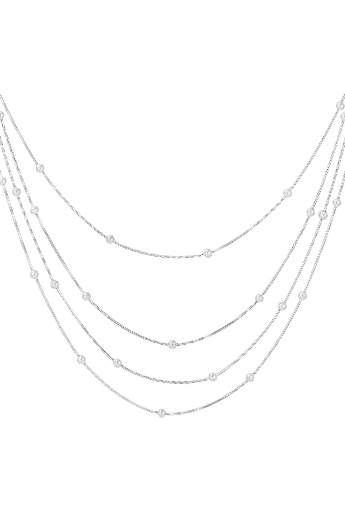 dotty layers necklace
