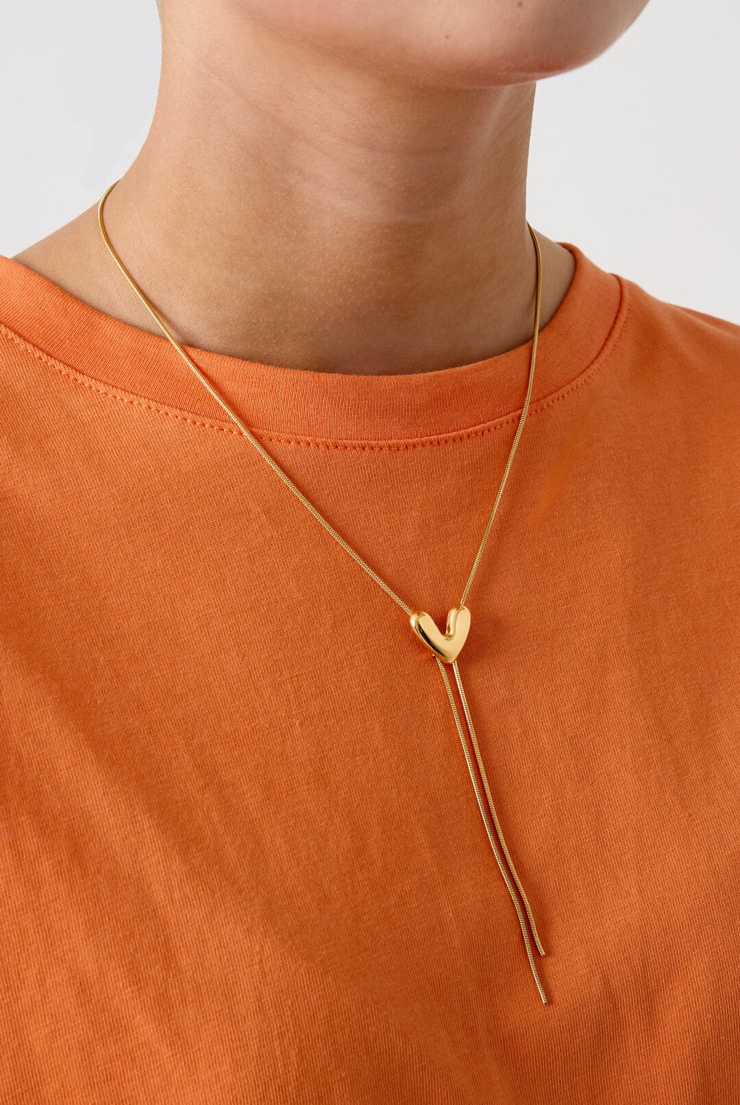 Stainless Steel Pendant necklaces Heart Casual Daily Simple Series Women's jewelry