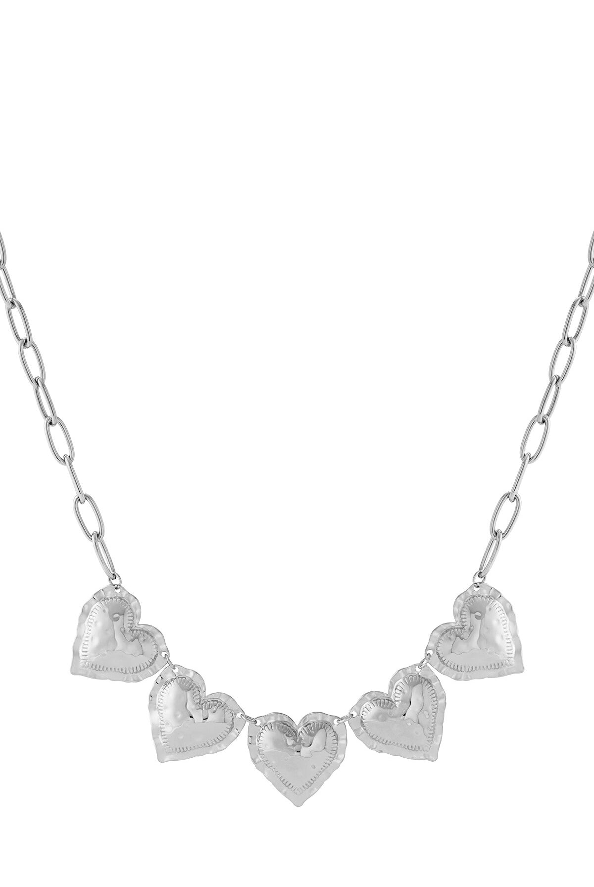 5 Hearts Necklace