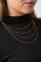 dotty layers necklace