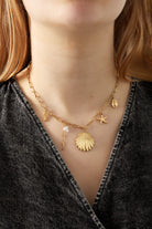 large beachy necklace