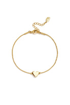 stainless steel bracelet heart