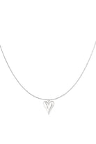 Ball necklace with iconic heart medium