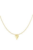 Ball necklace with iconic heart medium
