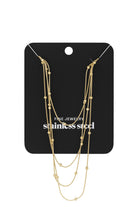 dotty layers necklace
