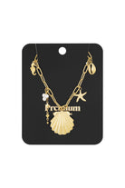 large beachy necklace