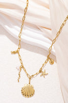 large beachy necklace