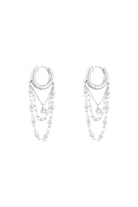 earrings chained up