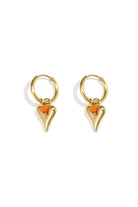 vivid heart earrings