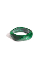 Acrylic Bangles Solid Color Casual Daily Simple Series Women's jewelry